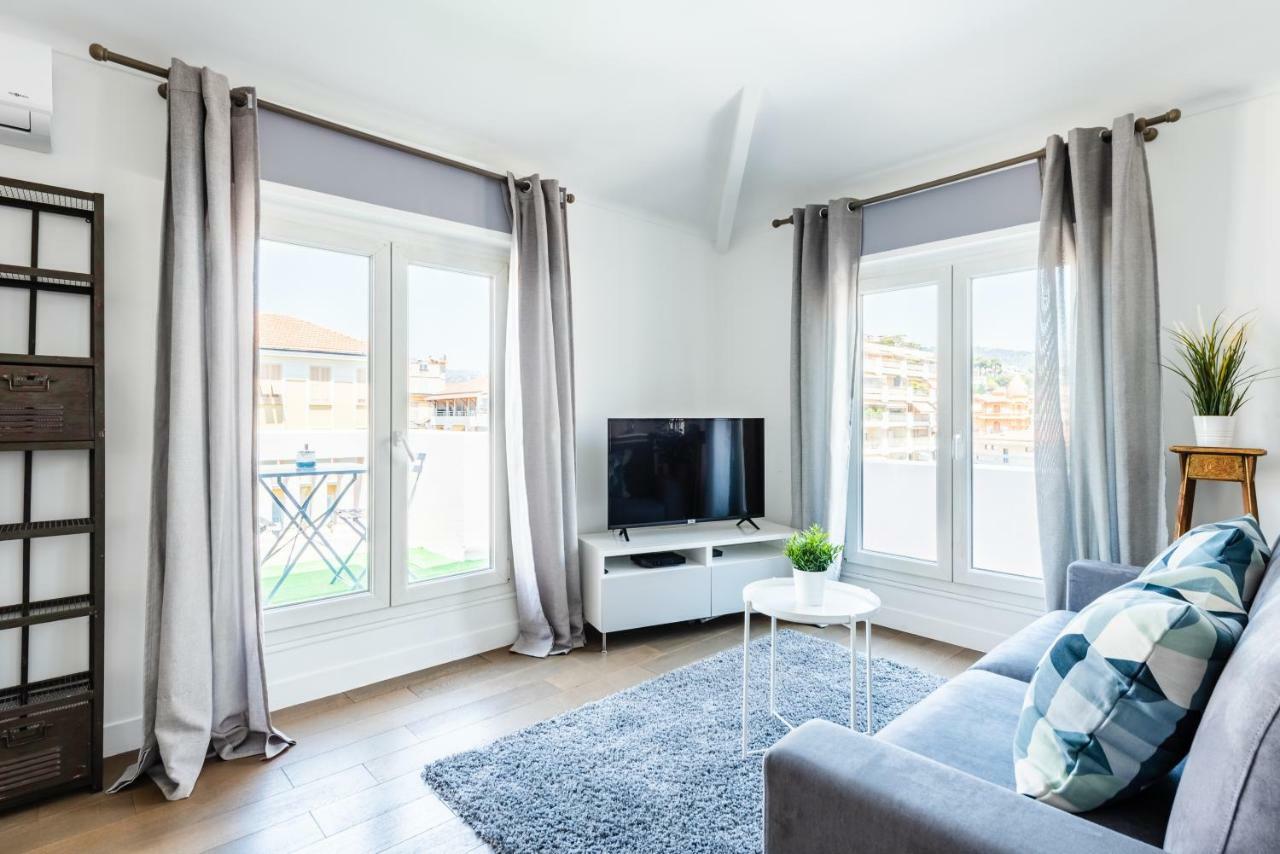 ニース2T Spitalieri - Terrasse A Ciel Ouvert - Magnifique 2P - Centreアパートメント エクステリア 写真
